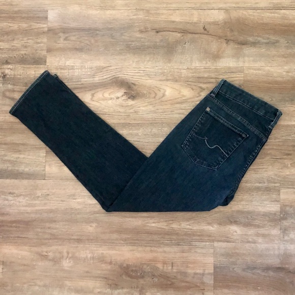 7 For All Mankind Denim - 7 For All Mankind Ankle Length Straight Leg Jeans